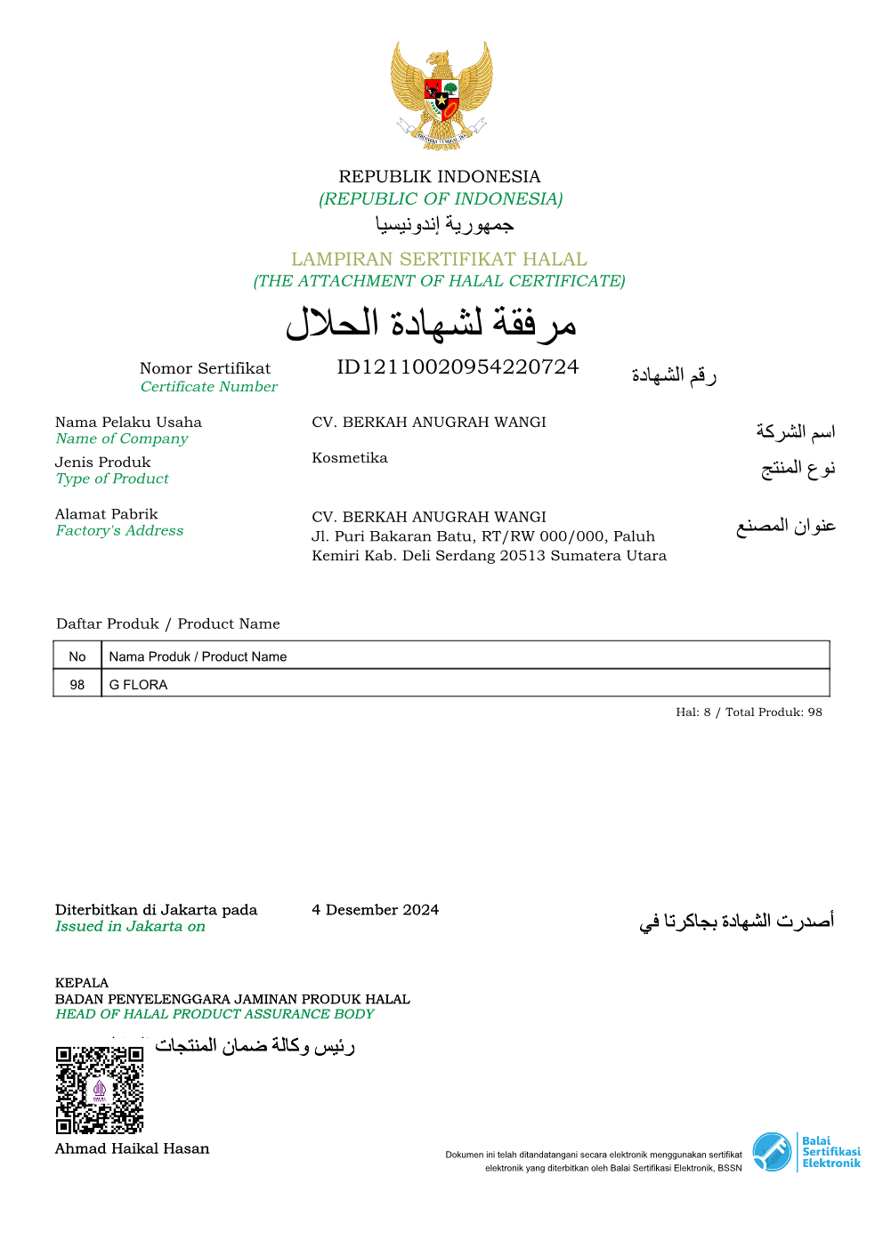 Sertifikat Halal 9
